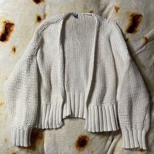 Aerie Cream Knit Sweater